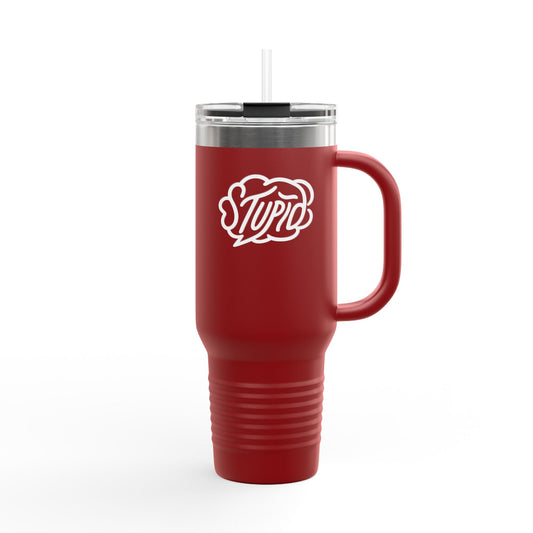 StupidThreads Travel Mug