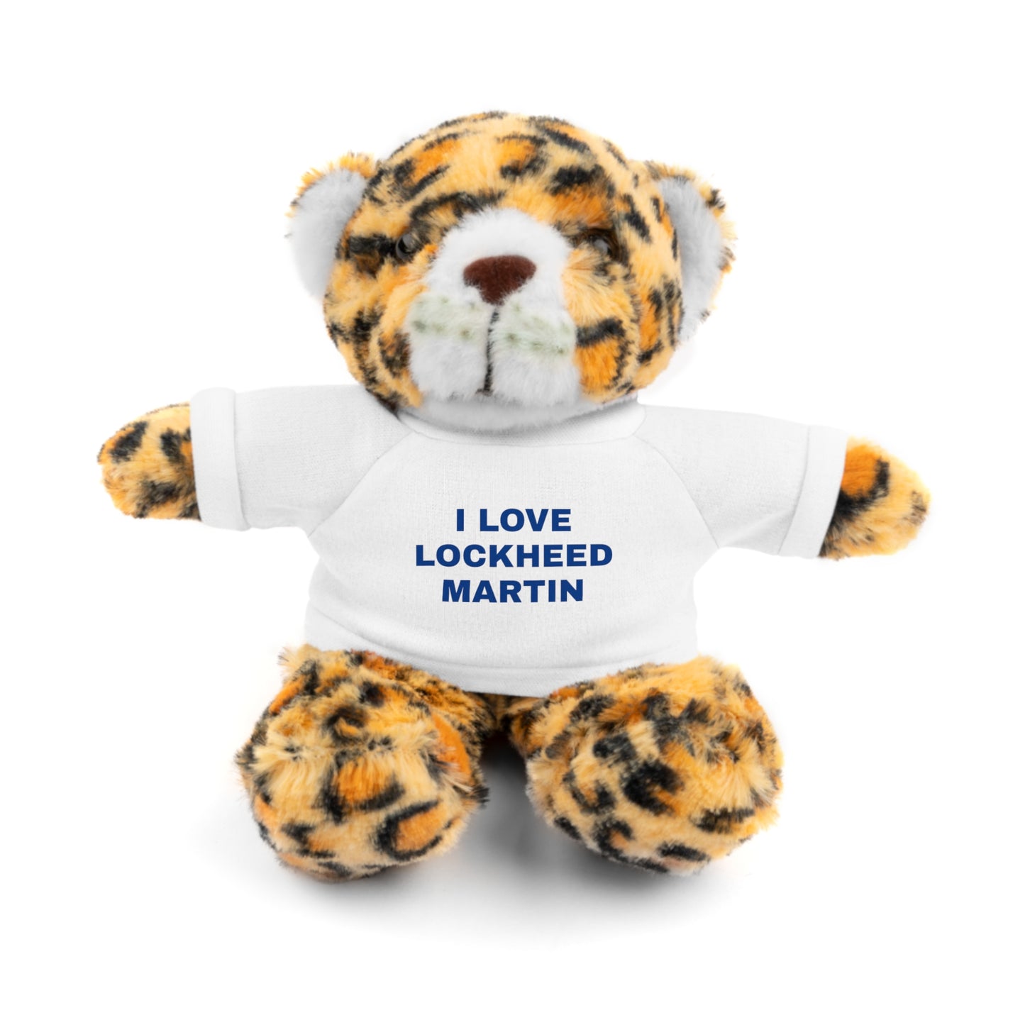 I Love Lockheed Martin Plush Animal