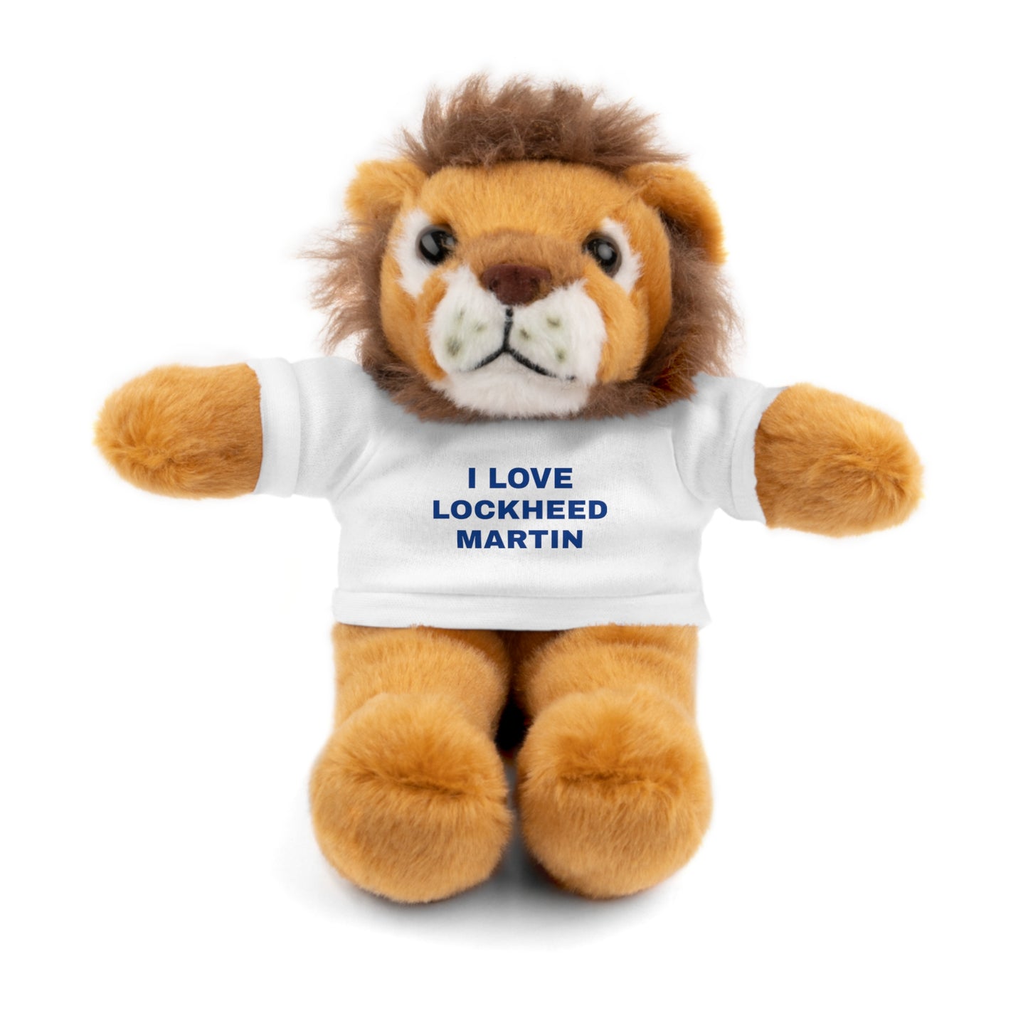 I Love Lockheed Martin Plush Animal