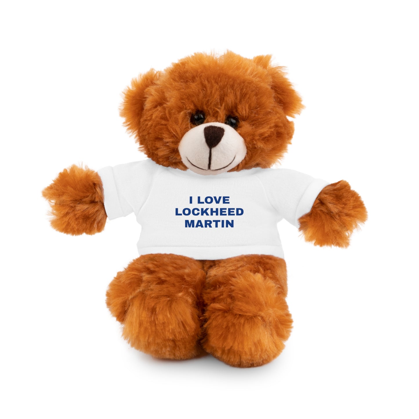I Love Lockheed Martin Plush Animal