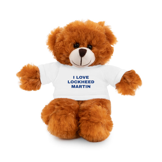 I Love Lockheed Martin Plush Animal