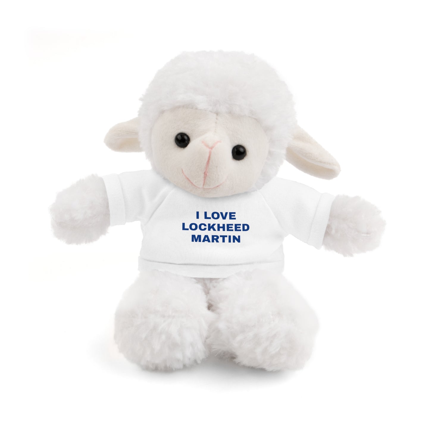 I Love Lockheed Martin Plush Animal