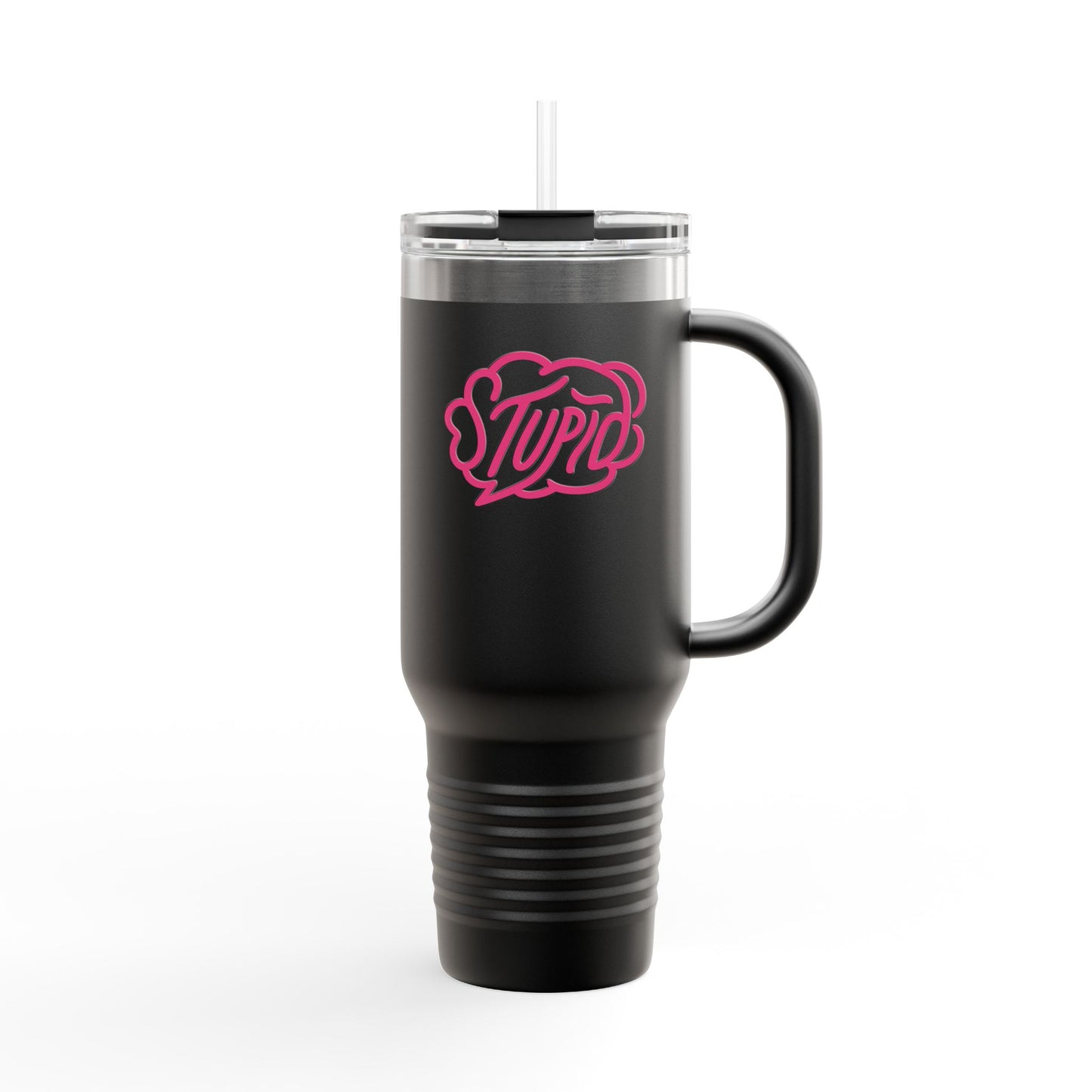 StupidThreads Travel Mug