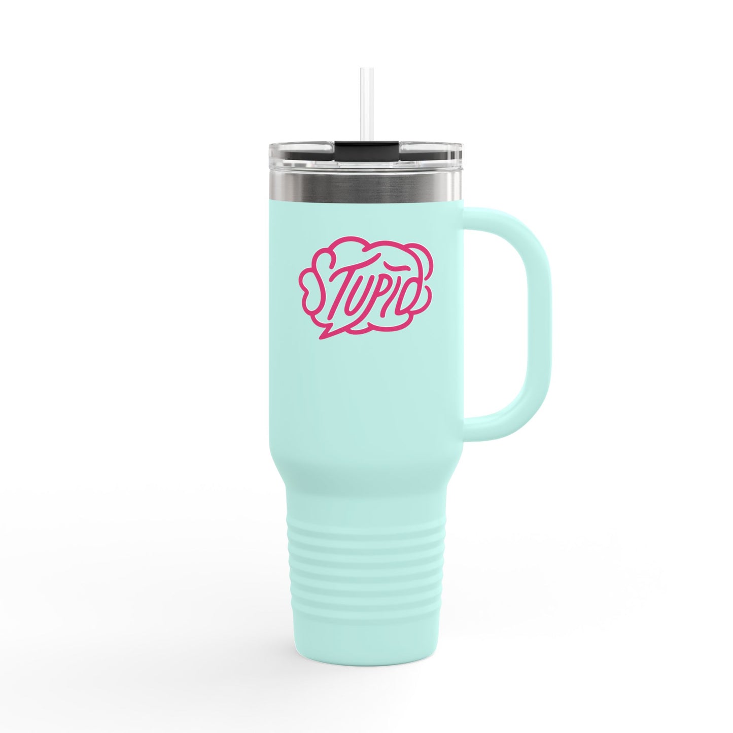 StupidThreads Travel Mug