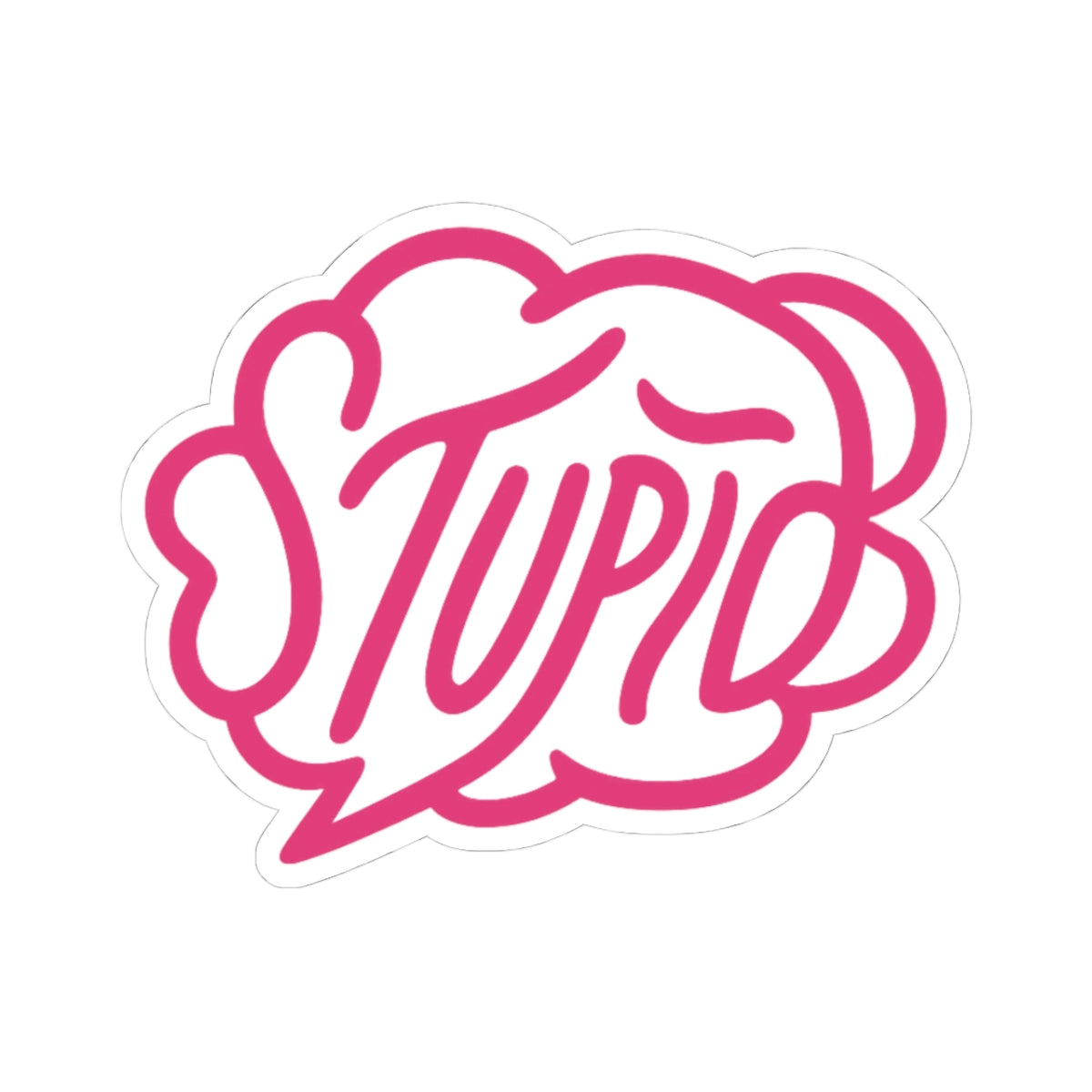 StupidThreads Sticker