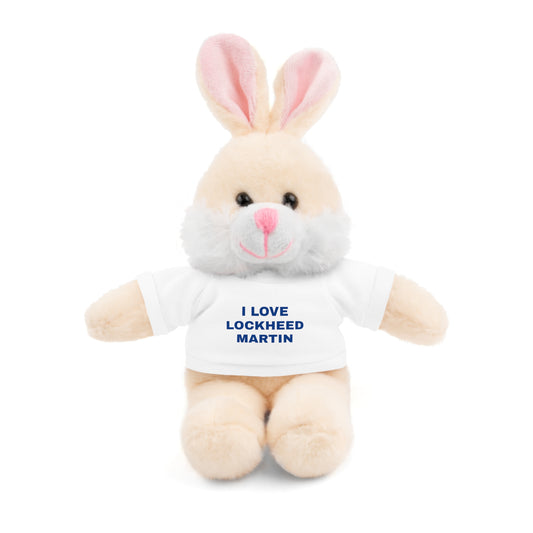 I Love Lockheed Martin Plush Animal