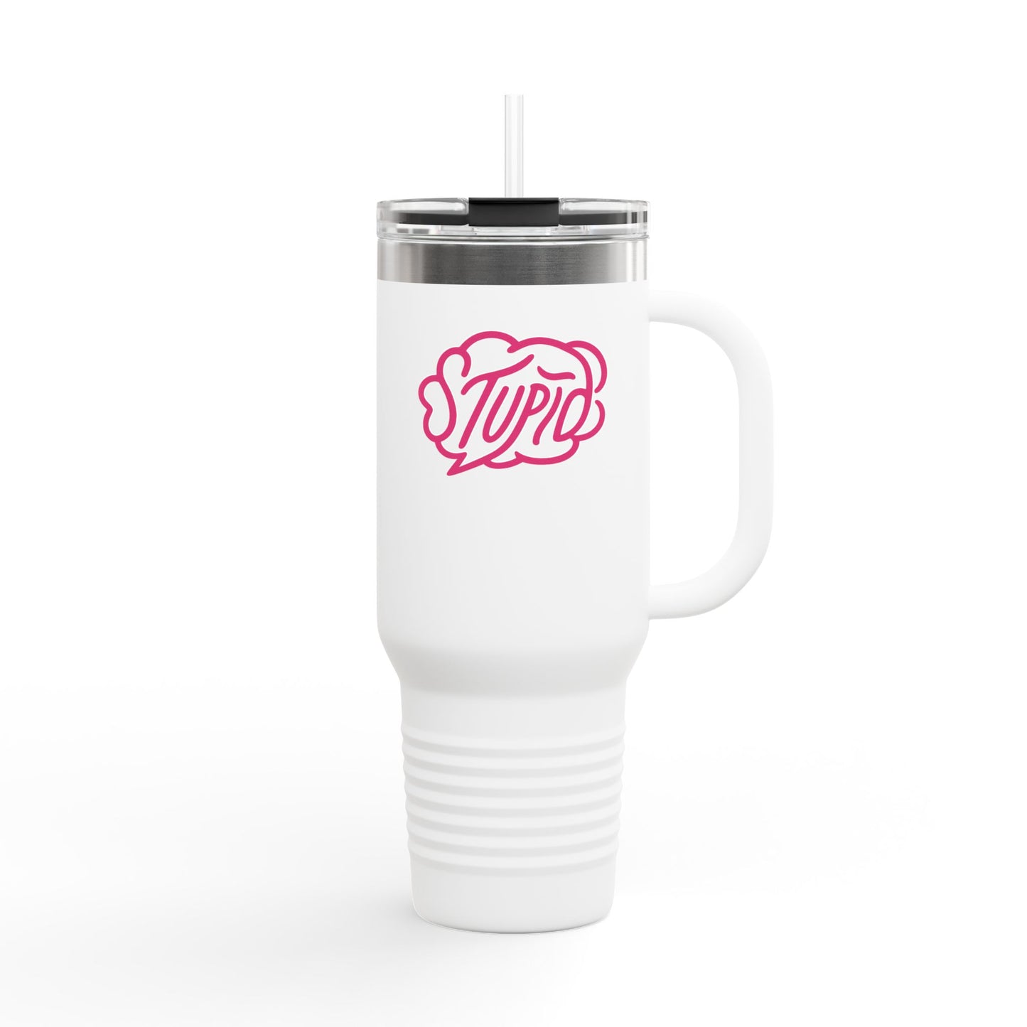 StupidThreads Travel Mug