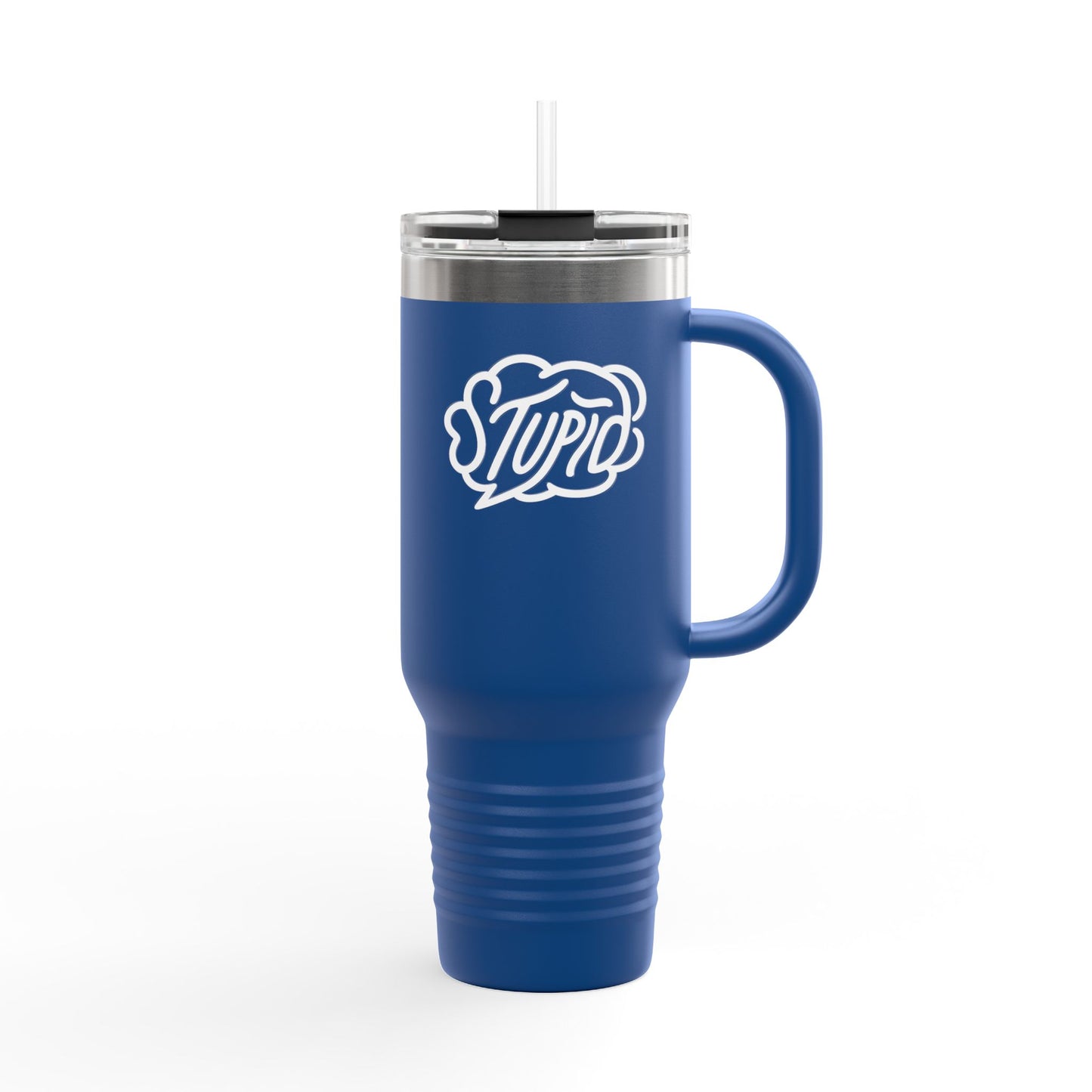 StupidThreads Travel Mug